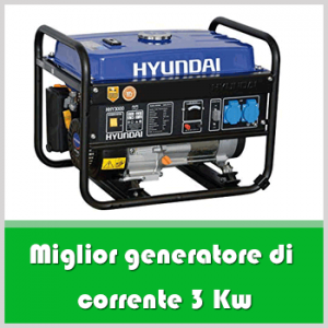generatore di corrente 3 kw